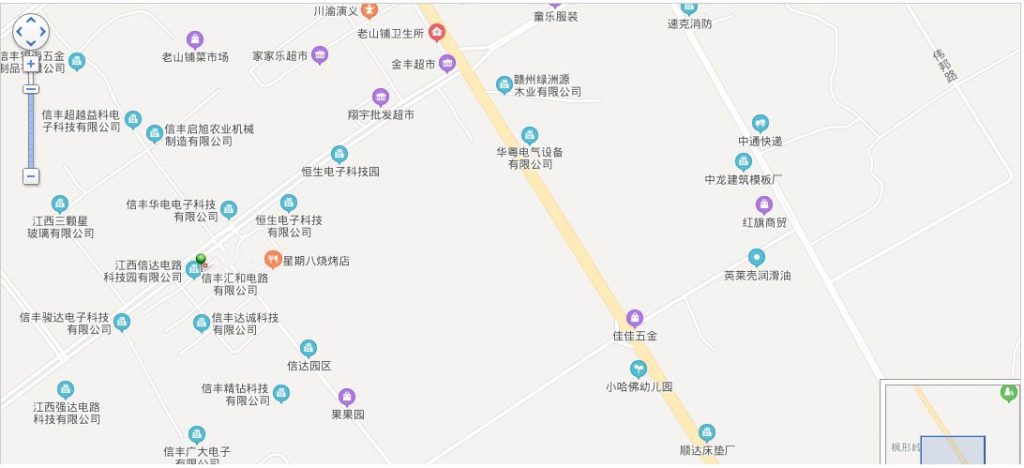 pcb高频板生产厂家地图